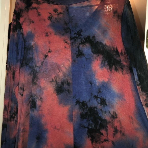 Tie dye knee length dress - Picture 4 of 7